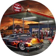 neonklok flying gasoline