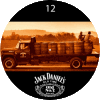 jack daniels truck neonklok